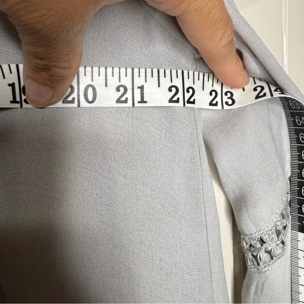 PPLA Light Gray Cold Shoulder Dress - Picture 13 of 16
